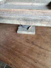 Vin12 (.) Plateau rechthoek, hout, groot