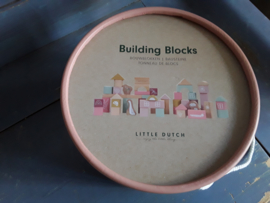 Bon248 (.) Ton met blokken Little Dutch (roze)