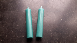 Brand05 Korte kaars (12 cm) Turquoise