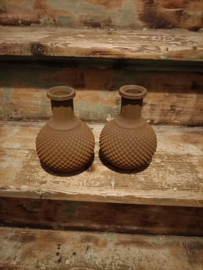 M48 Fles vaasje roestkleur (26.)
