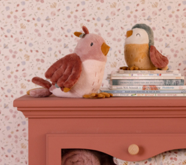 Bon319 (82.)  Knuffel bird Olivia, Flowers & Butterflies, Little Dutch