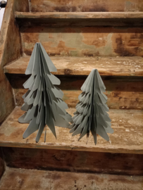 Wj43 Kerstboom papier licht groen (07.)