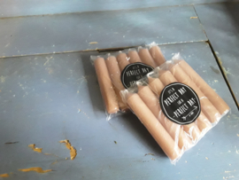 Trend33 (29.)  Pakketje korte kaarsjes, Brique