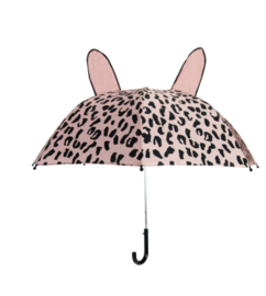 P05 Paraplu roze, van Pauline