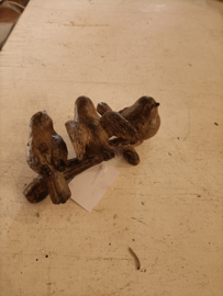 Wj95 (43.) Vogeltjes op een tak