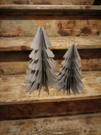 Wj45 Kerstboom papier grijs (07.)