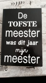 OB04 De tofste Meester/Juf Notitieboek