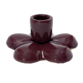 Brand03 Kandelaar Madelief, Plum
