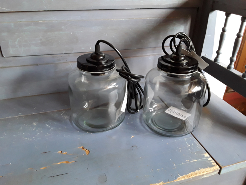 Bon322 pot (klein) | hang, sta en op batterij | The Old Barn