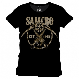 Sons of Anarchy - SAMCRO Skull & Chains T-shirt