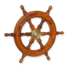Houten Stuurwiel 46 cm