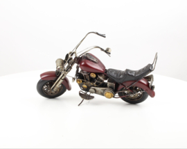 Chopper Metalen Model Donkerrrood