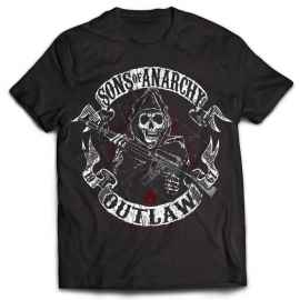 Sons of Anarchy - Outlaw Banner T-shirt