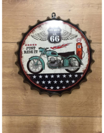 Beer Cap - Route 66 Just Ride It