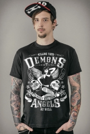 Badly - Killing your Demons T-shirt - Black