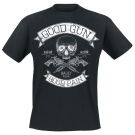 Badly - Good Gun Good Pain T-shirt - Black