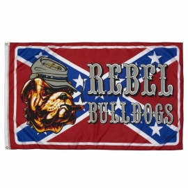 Vlag Rebel Bulldog