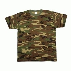 T-shirt Camouflage US