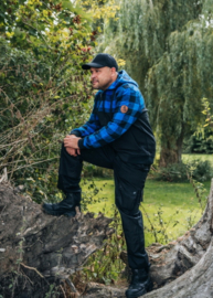 Houthakkers Jack Blauw/Zwart