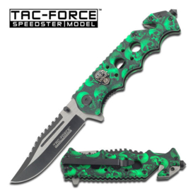 Tac Force Green Skull