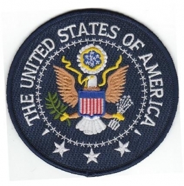 Embleem stof United States of America (eagle)