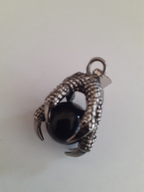 Edelstaal Hanger Adelaarsklauw + Ketting