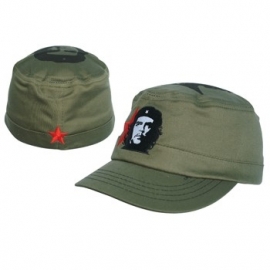 Che Green Military Style Flex Cap