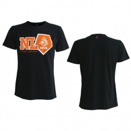 KNVB NL Oranje Leeuwen Black Shirt