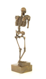 Bronzen Beeld "Death Contemplating"