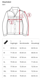 Bomberjack MA-1 Fostex Zwart   (Heren)