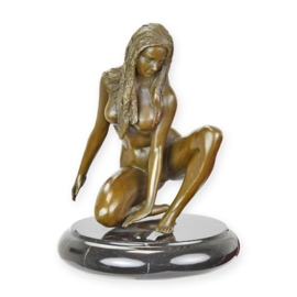 Bronzen Beeld Naakte Dame KF-47