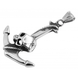 Anker Skull Kettinghanger Edelstaal