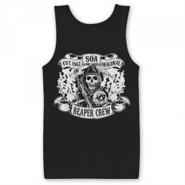 Sons of Anarchy - Reaper Crew Tanktop - Black