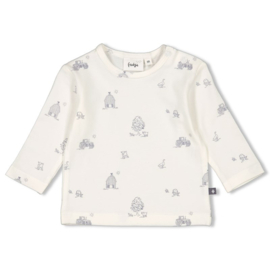 Overslagshirt Farm Life blauw 51602519
