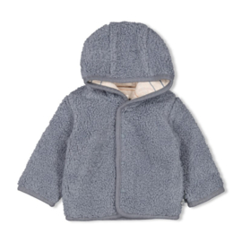 Jas bouclé omkeerbaar Howdy blue 51800353