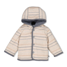 Jas bouclé omkeerbaar Howdy blue 51800353