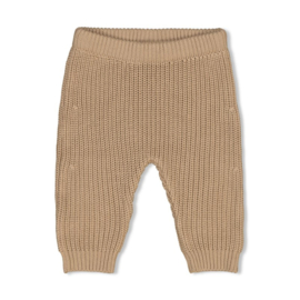 Broek gebreid taupe 52202127