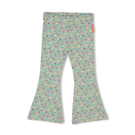 Jubel Picknick Perfect broek flared green 92200468