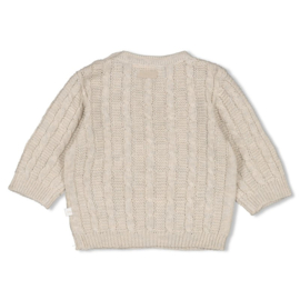Sweather gebreid The Knits taupe 51602679