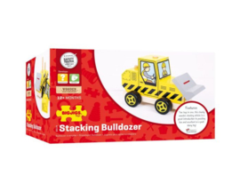 Bigjigs bulldozer stacking