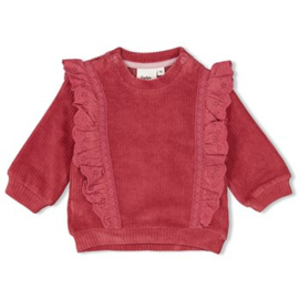 Sweater ruches velours rib - You're So Sweet 51602441