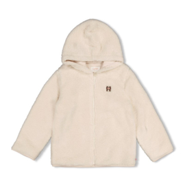 Teddy jas met capuchon City Chic offwhite 91800052