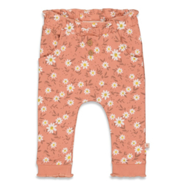 Feetje Have A Nice Daisy shirt terra pink