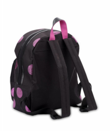 Zebra rugzak girls  glitter dots