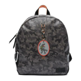 Zebra rugzak boys army grey 607709