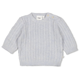 Sweather gebreid The Knits blue 51602677