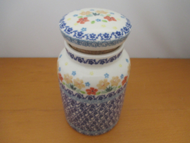 Pot met kurk deksel E30-3466