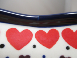 Heart shape oven dish A49-2108