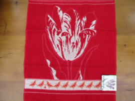 Handdoek Tulip Red Rijksmuseum