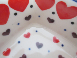 Heart shape oven dish A49-2108